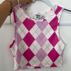 Pink princess Polly top